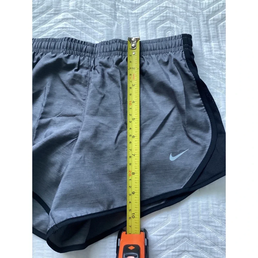 Nike‎ Kids Running Shorts Gray Black Dri-FIT Standard Fit Size M NWT